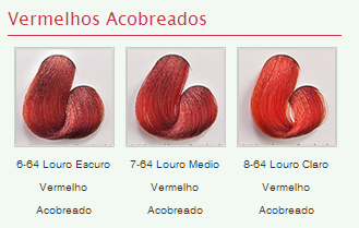 Vermelhos Acobreados