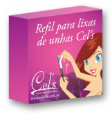 Refil para lixas de unhas Cel's